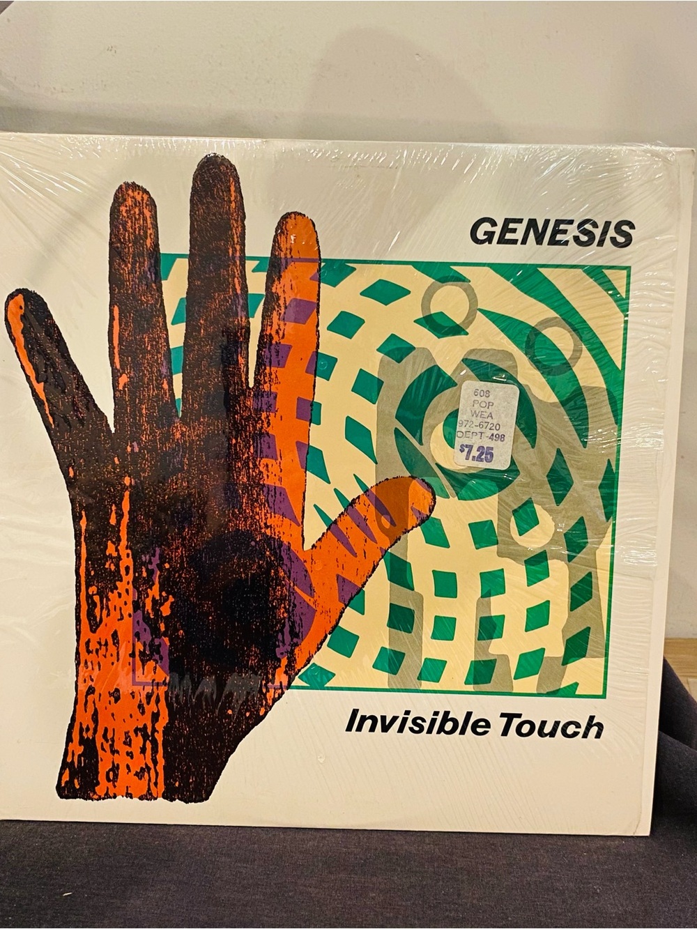 Genesis Invisible Touch LP 1986 First Press 81641-1-E Masterdisk  Etch NM/NM